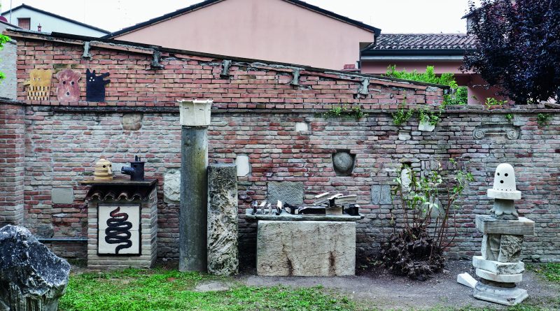 Giardino di Casa Varoli. Courtesy Nero/Alessandro Neretti e Museo Civico Luigi Varoli ph Lorenzo Pasini